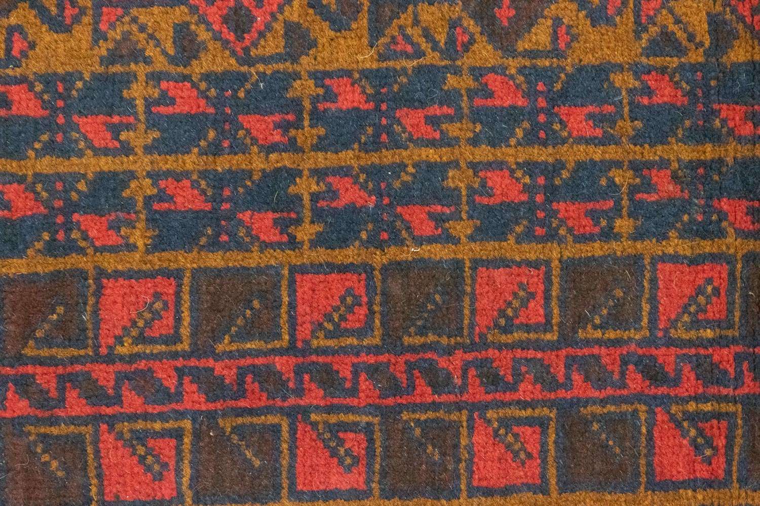Dywan beludżycki - 132 x 88 cm - brązowy