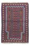Dywan beludżycki - 132 x 88 cm - brązowy