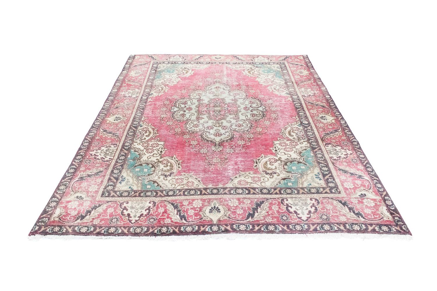 Tapis persan - Classique - 290 x 203 cm - rose