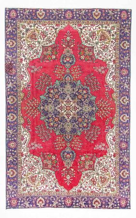 Tapete Persa - Tabriz - 287 x 185 cm - vermelho