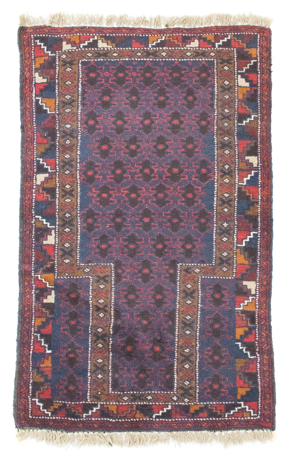 Baluch tapijt - 130 x 79 cm - blauw