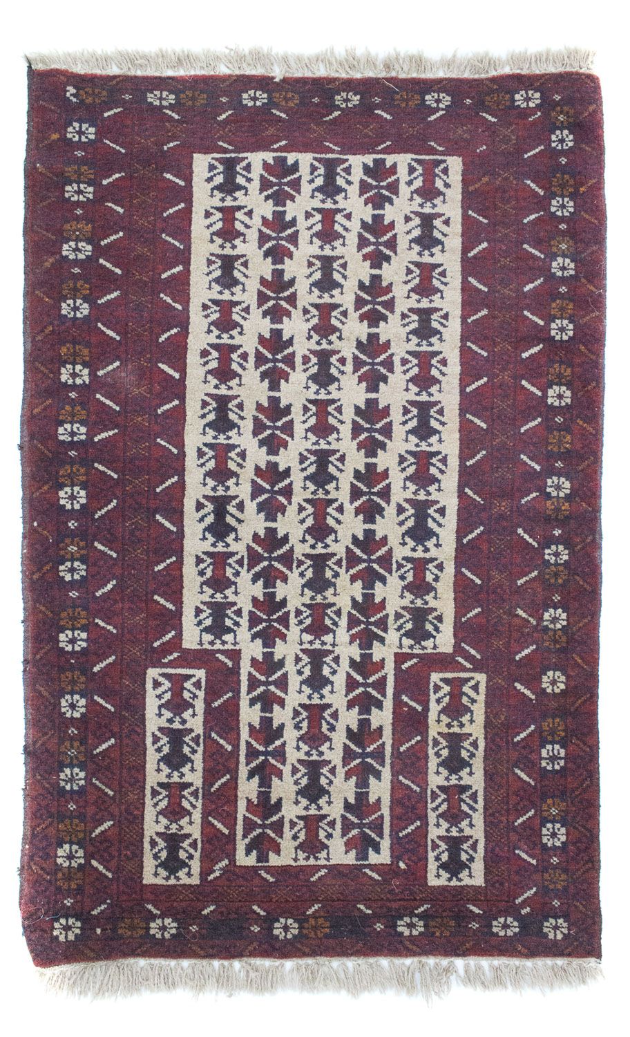 Tapis Belutsch - 136 x 81 cm - beige