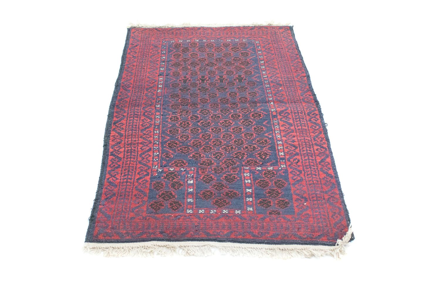 Belutsch Rug - 124 x 77 cm - blue