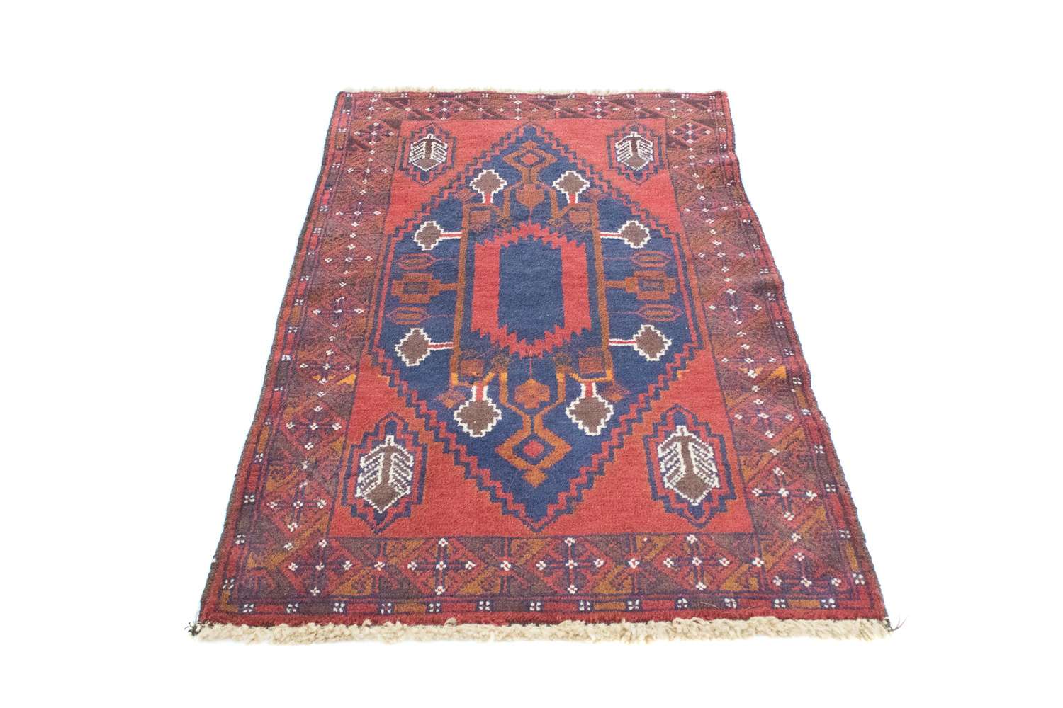 Alfombra Belutsch - 131 x 82 cm - azul