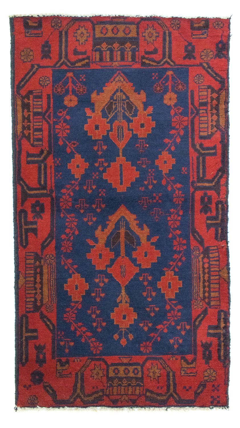 Tapis Belutsch - 145 x 85 cm - bleu