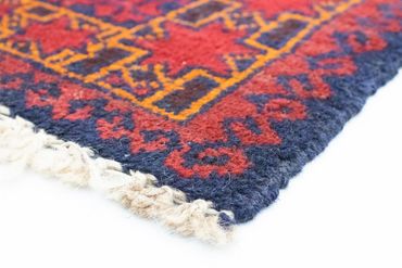 Belutsch Rug - 124 x 76 cm - blue