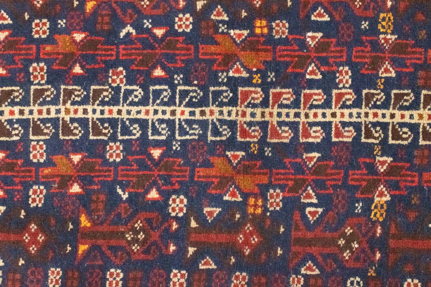 Baluch tapijt - 140 x 87 cm - blauw