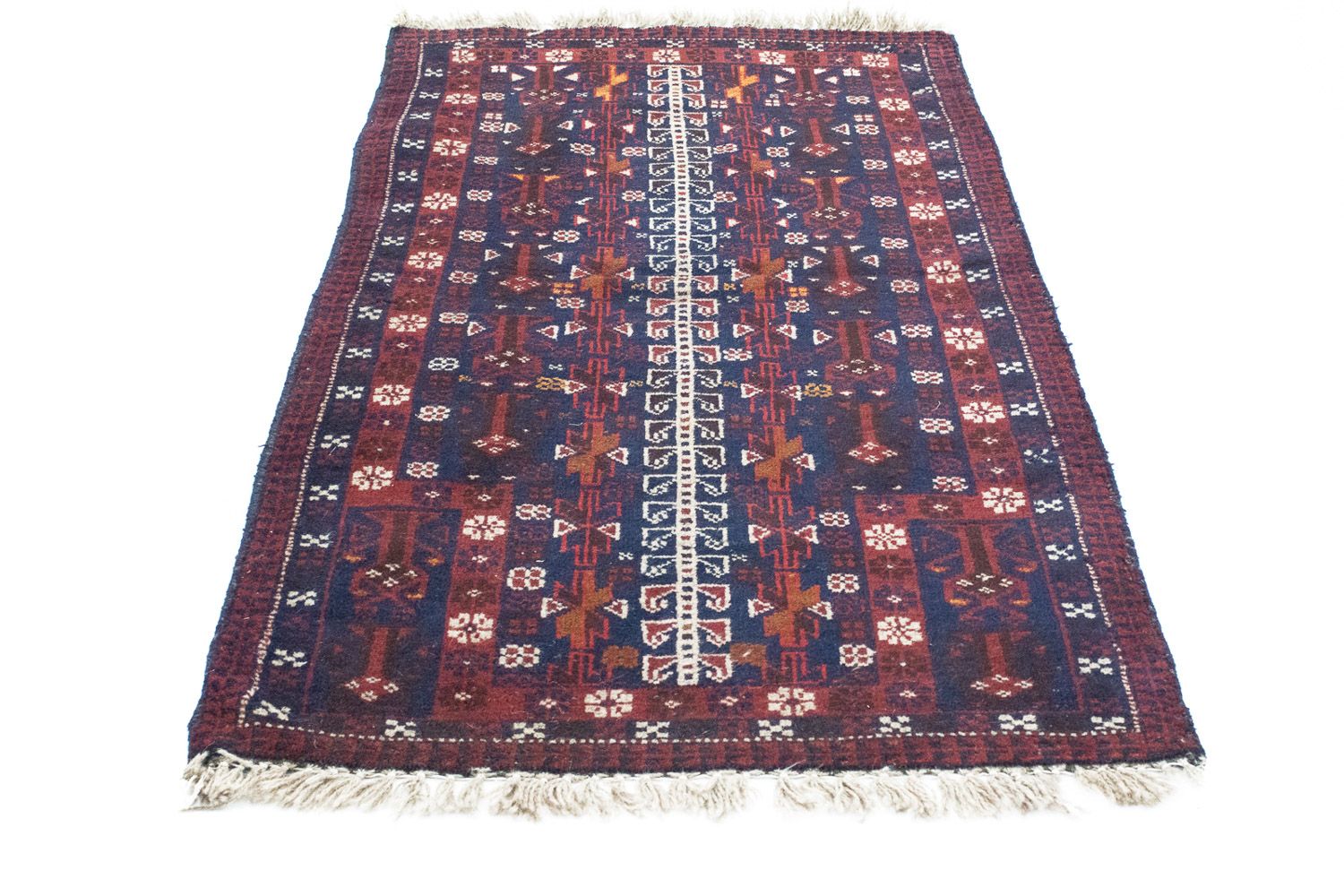 Baluch tapijt - 140 x 87 cm - blauw