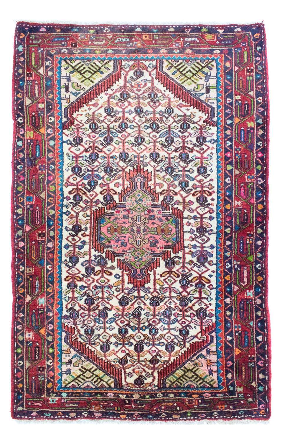 Alfombra persa - Nómada - 168 x 107 cm - beige