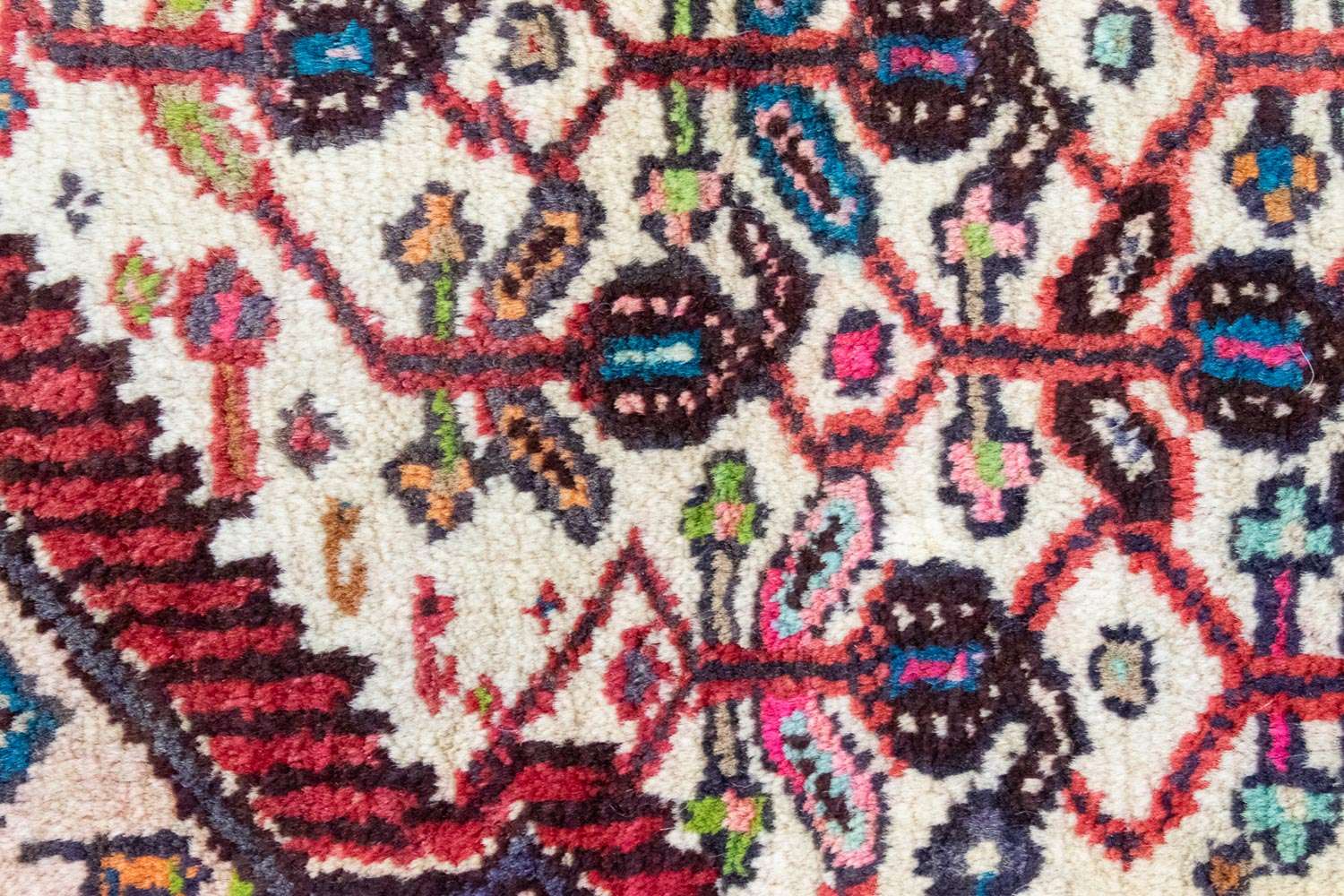 Perský koberec - Nomádský - 168 x 107 cm - béžová