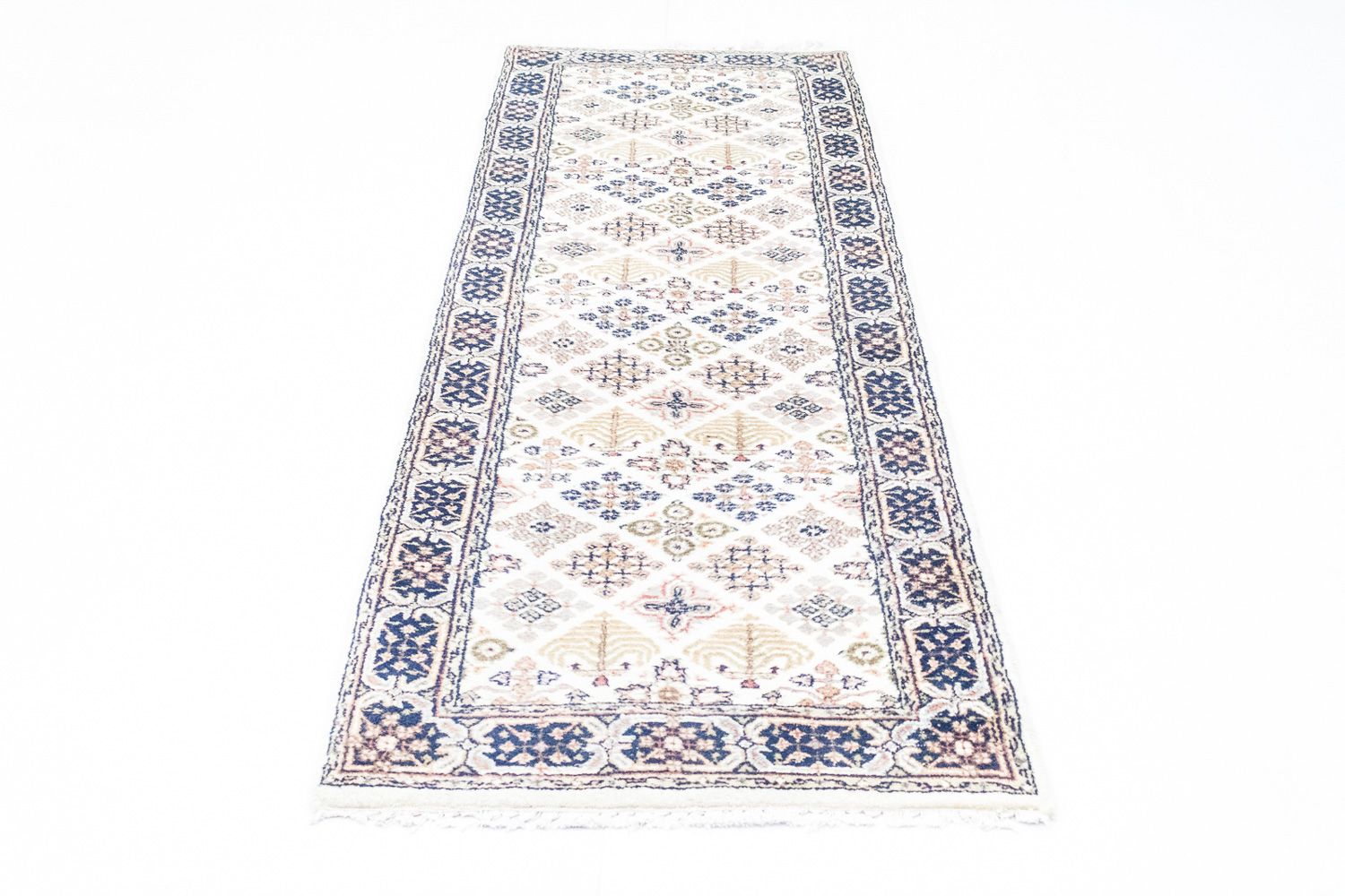 Runner Oriental Rug - 237 x 69 cm - beige