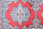 Loper Pakistaans tapijt - 160 x 50 cm - rood