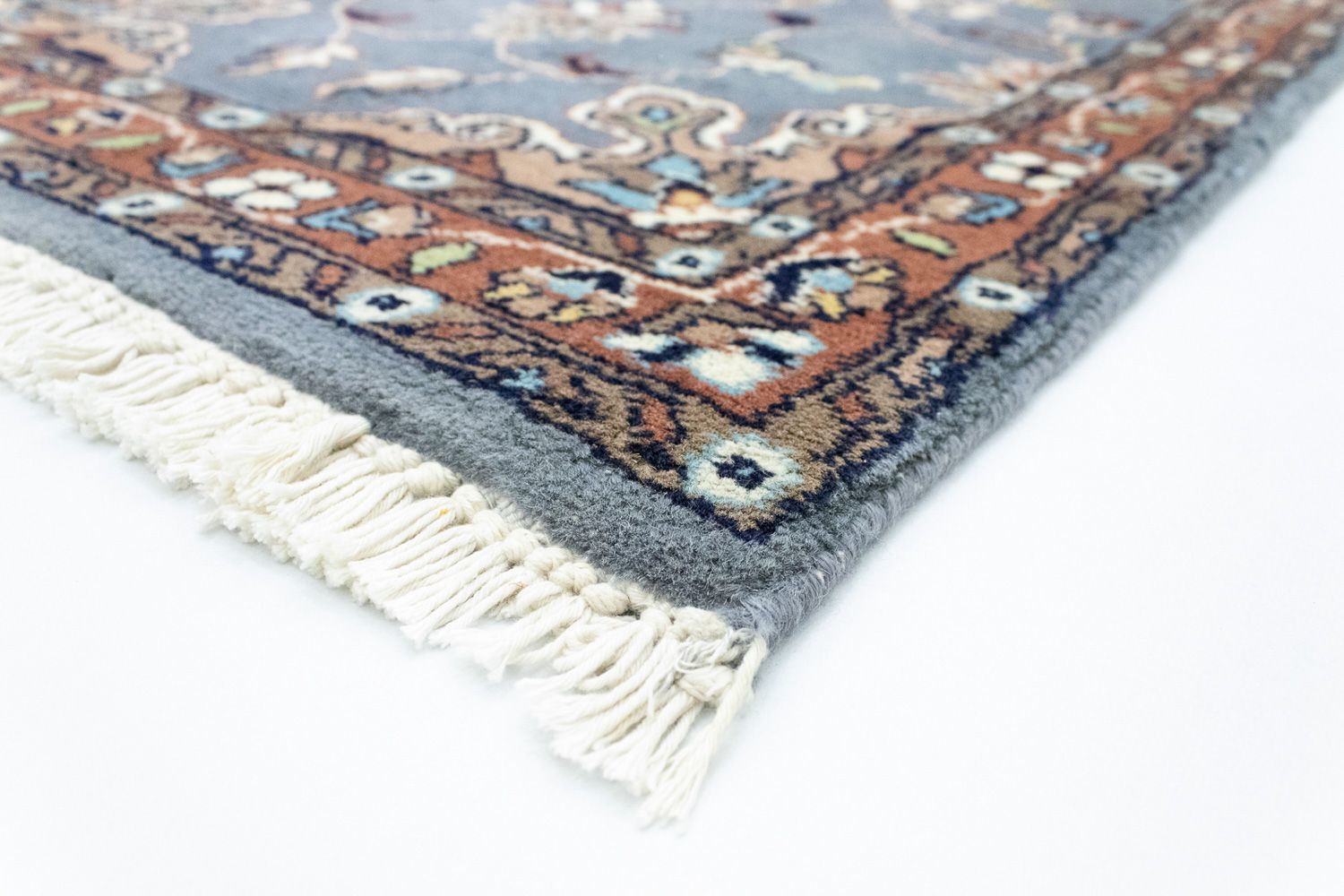 Runner Oriental Carpet - 187 x 63 cm - ljusblå