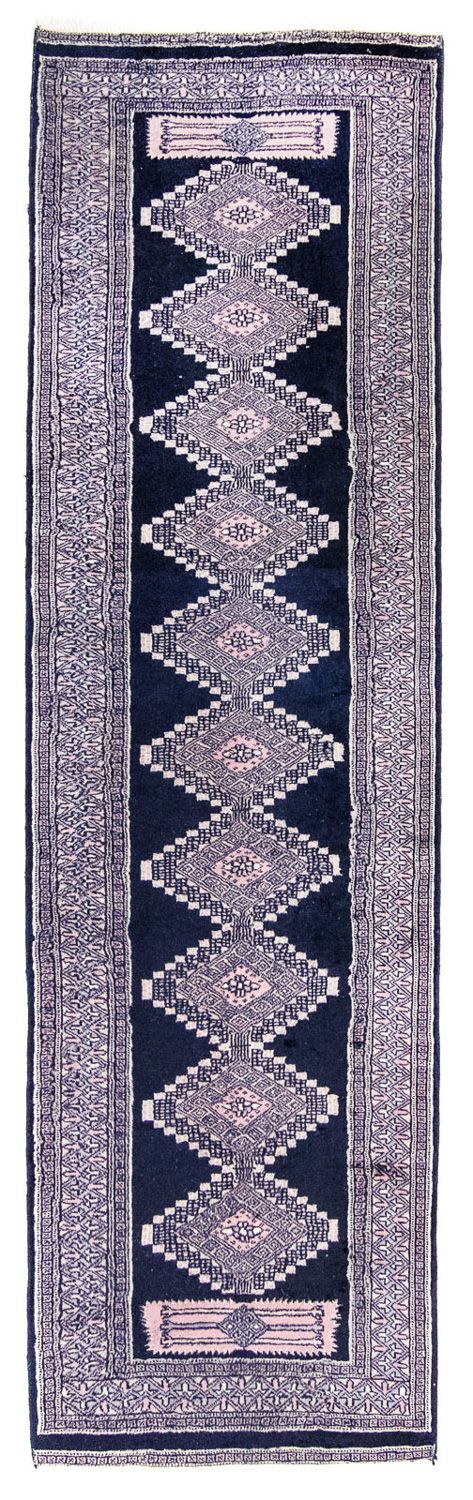 Tapis de couloir Tapis Pakistani - 261 x 77 cm - bleu