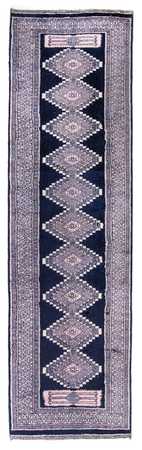 Tapis de couloir Tapis Pakistani - 261 x 77 cm - bleu