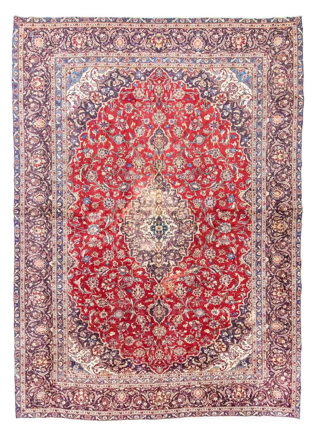 Perser Rug - Keshan - 382 x 290 cm - red