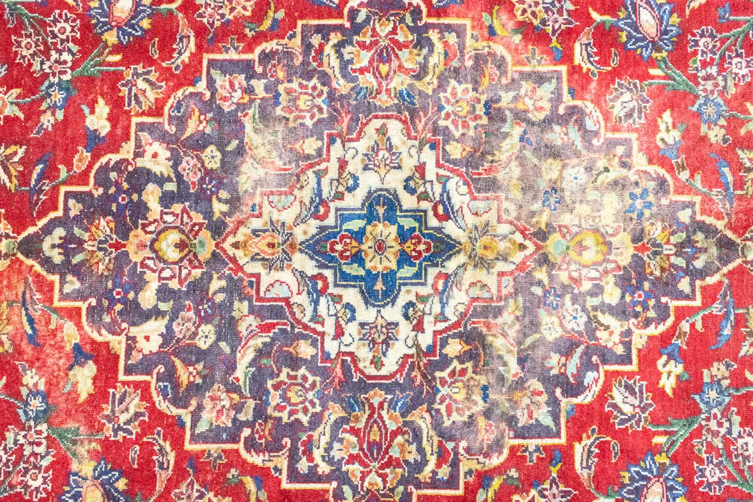 Tappeto Persero - Keshan - 382 x 290 cm - rosso