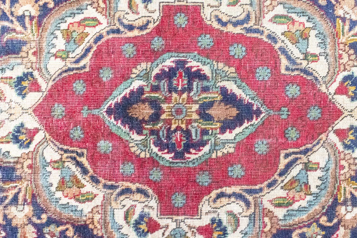 Perzisch tapijt - Tabriz - 367 x 277 cm - rood