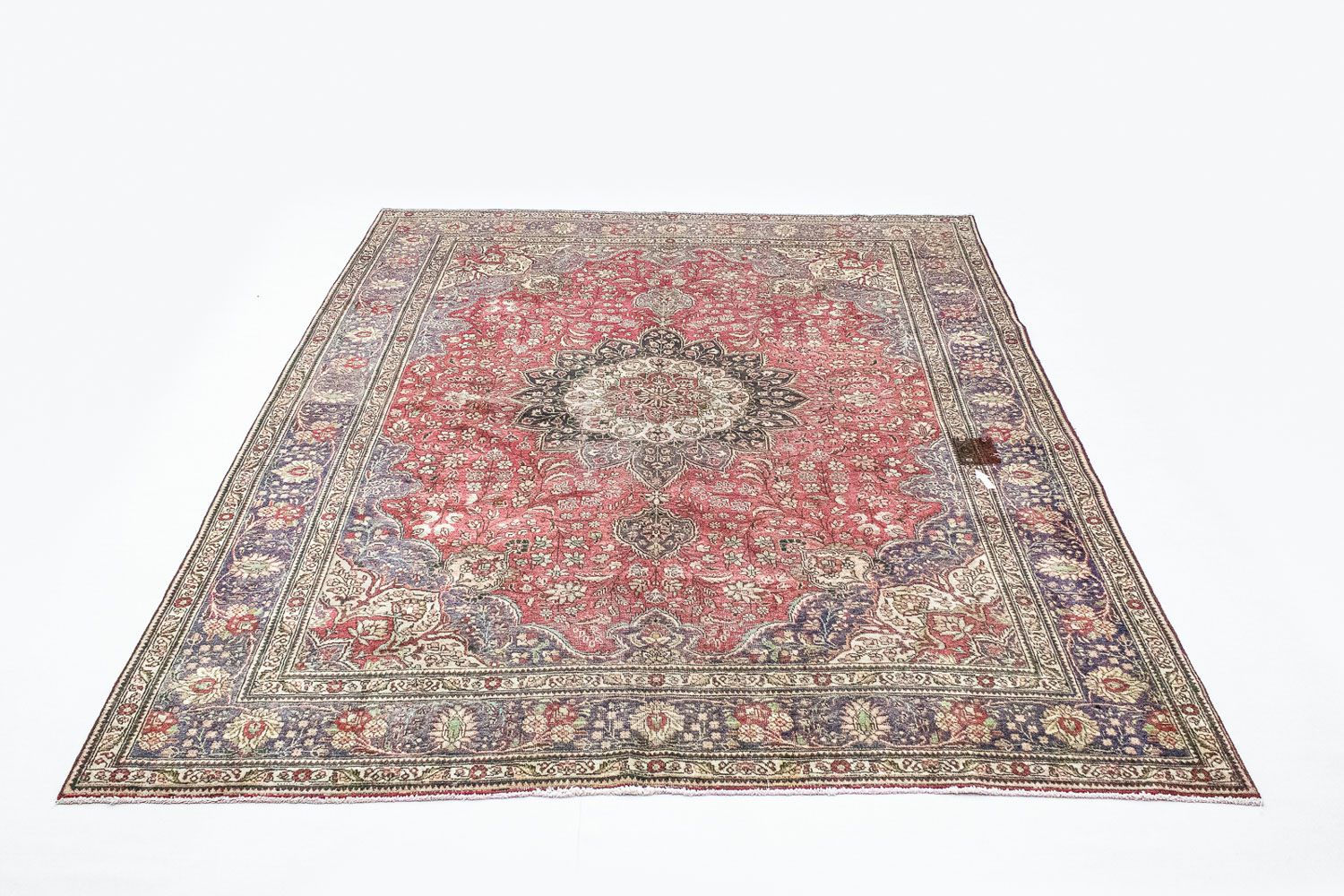 Alfombra persa - Tabriz - 330 x 246 cm - rojo