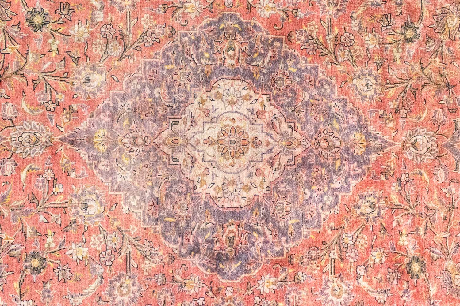 Alfombra persa - Keshan - 394 x 277 cm - rojo