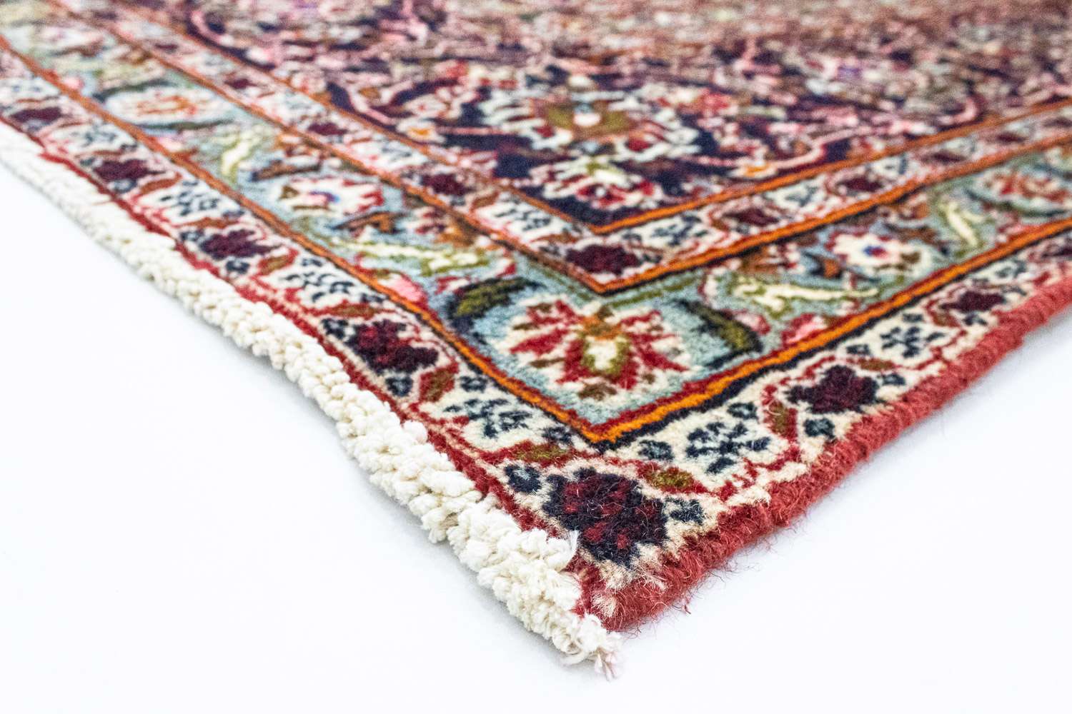 Alfombra persa - Keshan - 380 x 282 cm - rojo