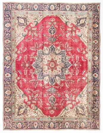 Tapete Persa - Tabriz - 370 x 266 cm - vermelho