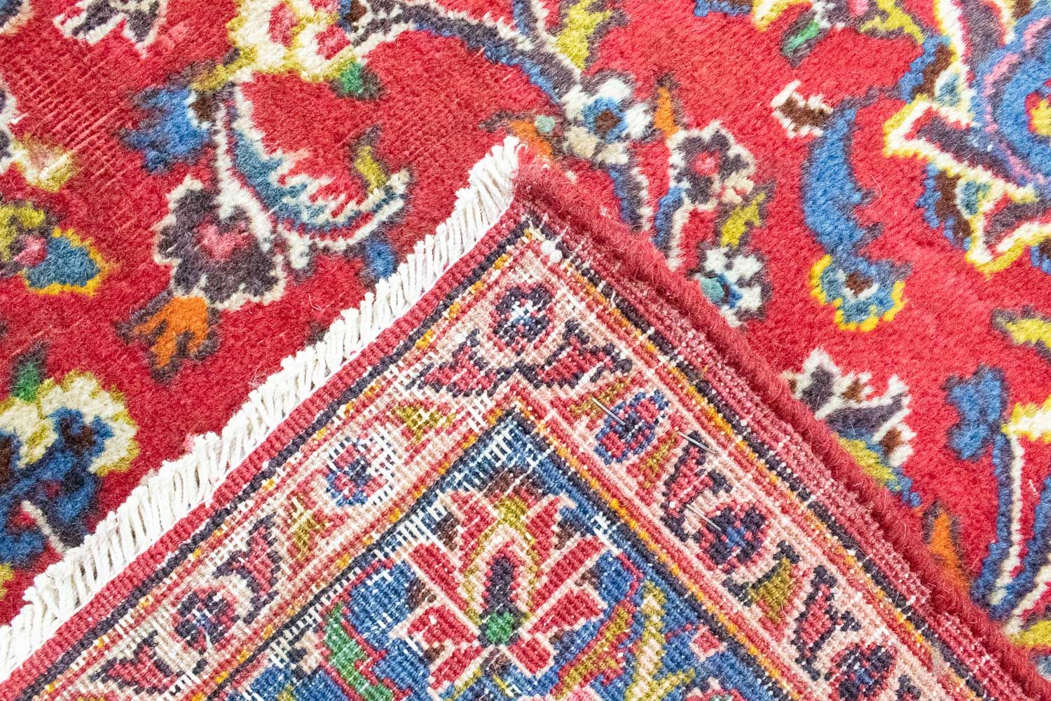 Alfombra persa - Keshan - 388 x 295 cm - rojo