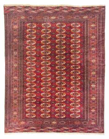 Tapis afghan - Boukhara - 285 x 226 cm - rouge