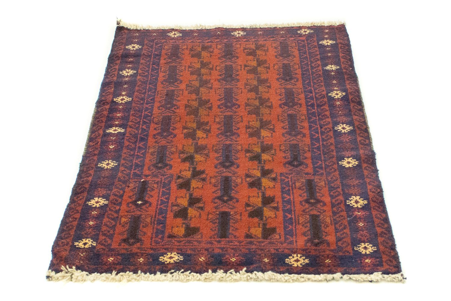 Alfombra Belutsch - 133 x 80 cm - naranja