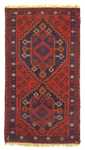 Baluch tapijt - 127 x 70 cm - rood
