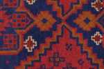 Dywan beludżycki - 127 x 70 cm - czerwony
