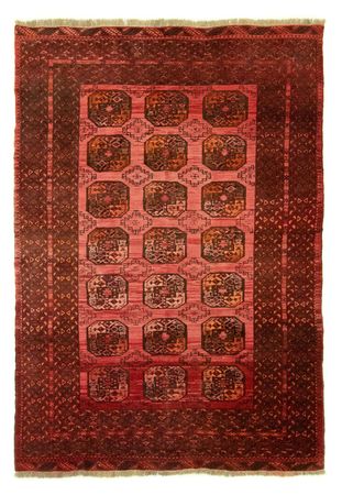 Turkaman Rug - 282 x 196 cm - rust