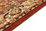 Alfombra oriental - 160 x 88 cm - rojo