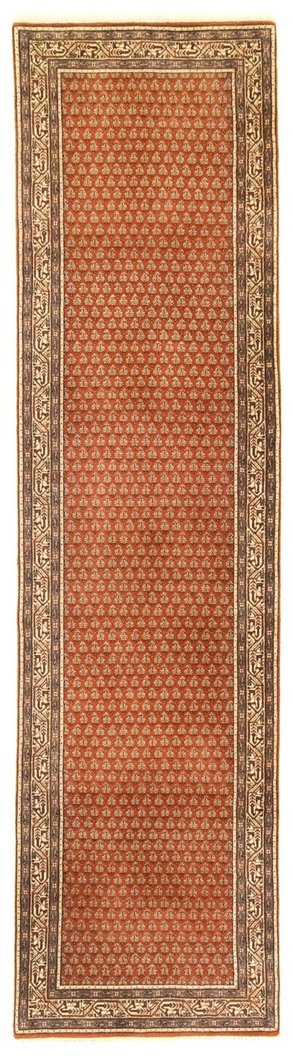 Tapis de couloir Tapis persan - Mir - 294 x 78 cm - rouille