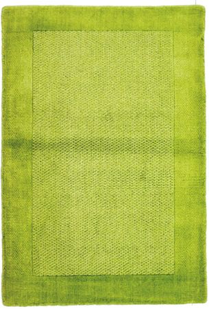 Tappeto di lana - 150 x 103 cm - verde chiaro