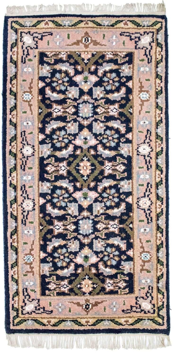 Orientalsk tæppe - 160 x 90 cm - blå