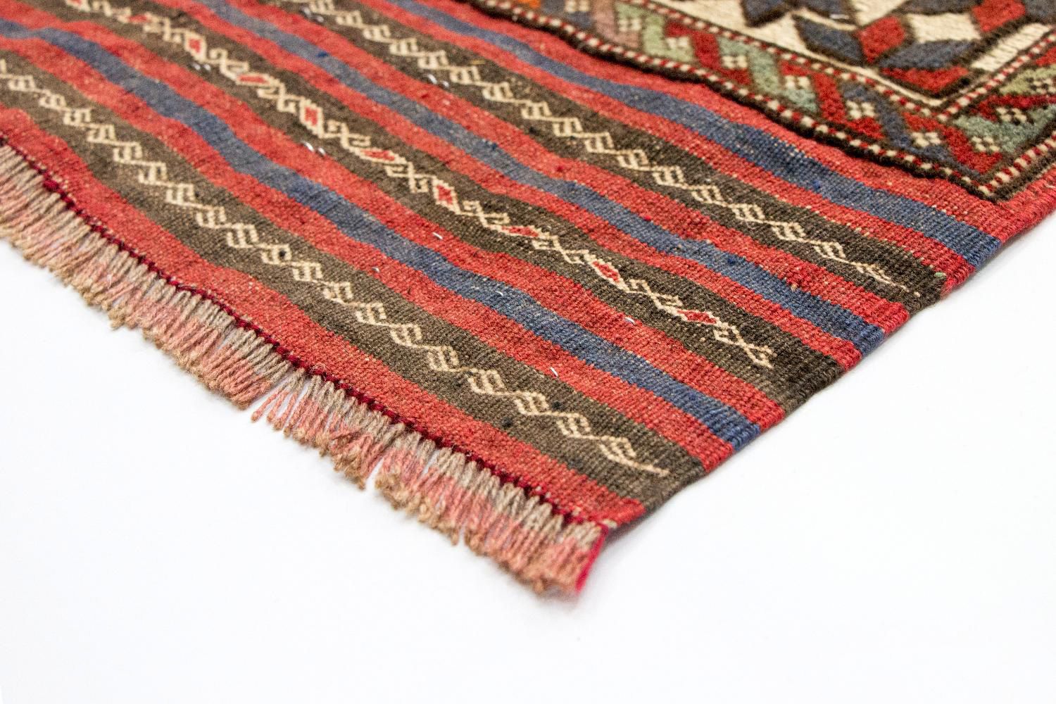 Runner Kelim Rug - Oriental - 370 x 82 cm - beige