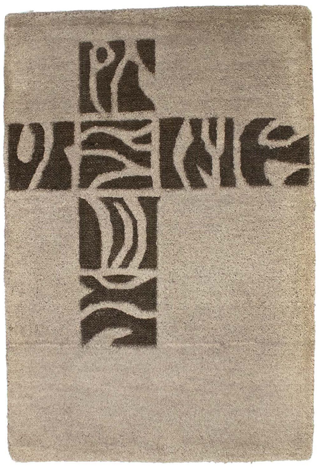 Gabbeh Rug - Indus - 90 x 60 cm - grey