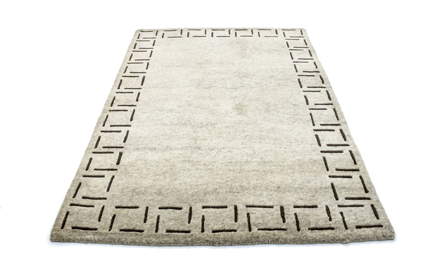 Tapis Népalais - 183 x 124 cm - beige