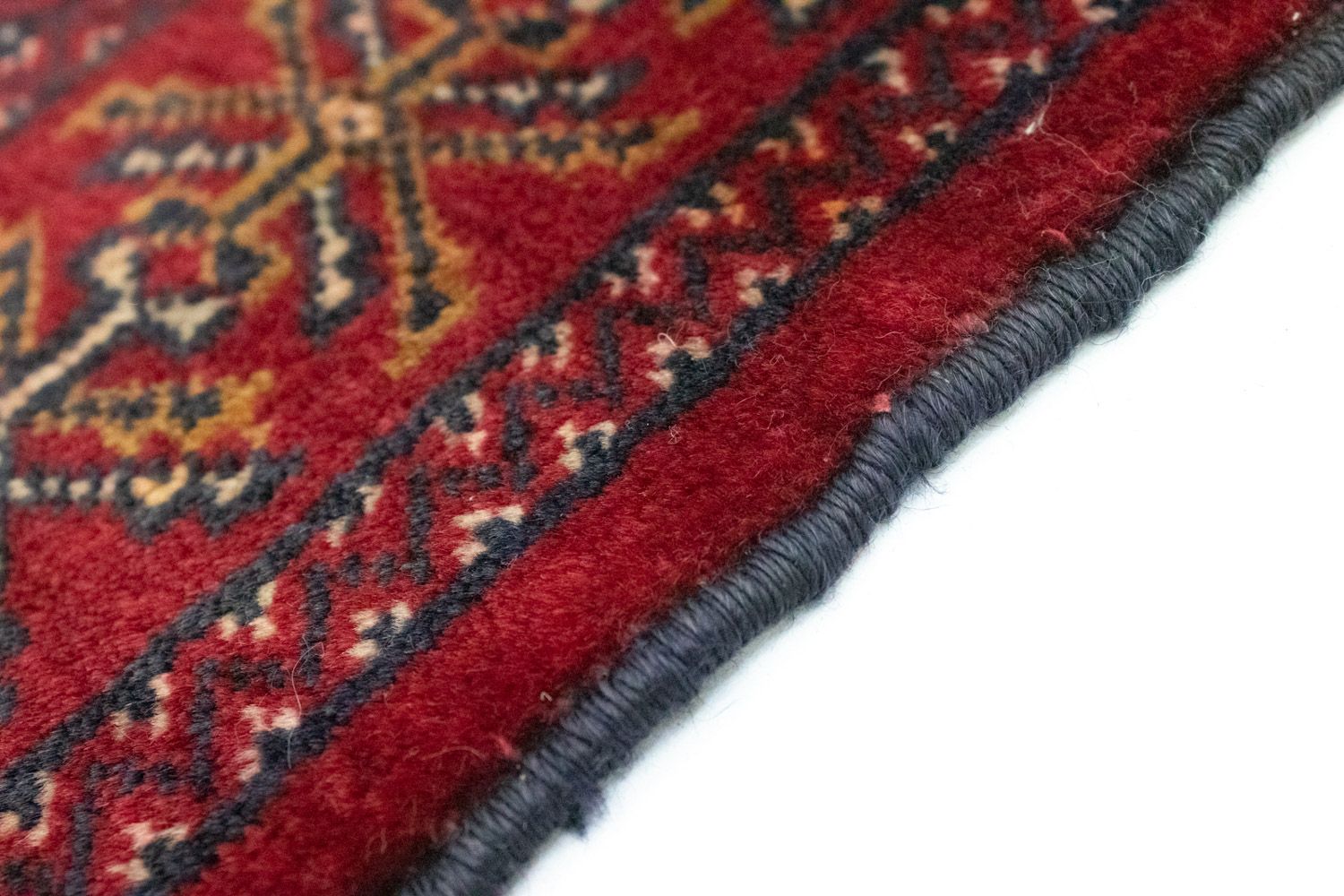 Tapis Turkaman - 90 x 76 cm - rouge