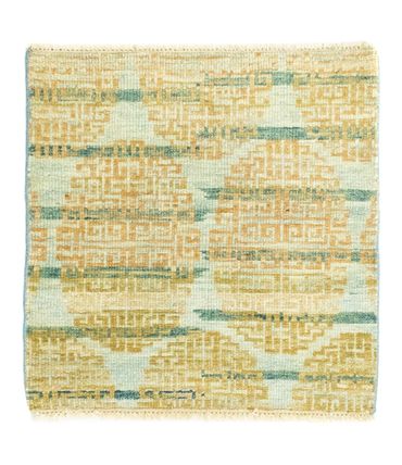 Designer Rug square  - 61 x 59 cm - gold