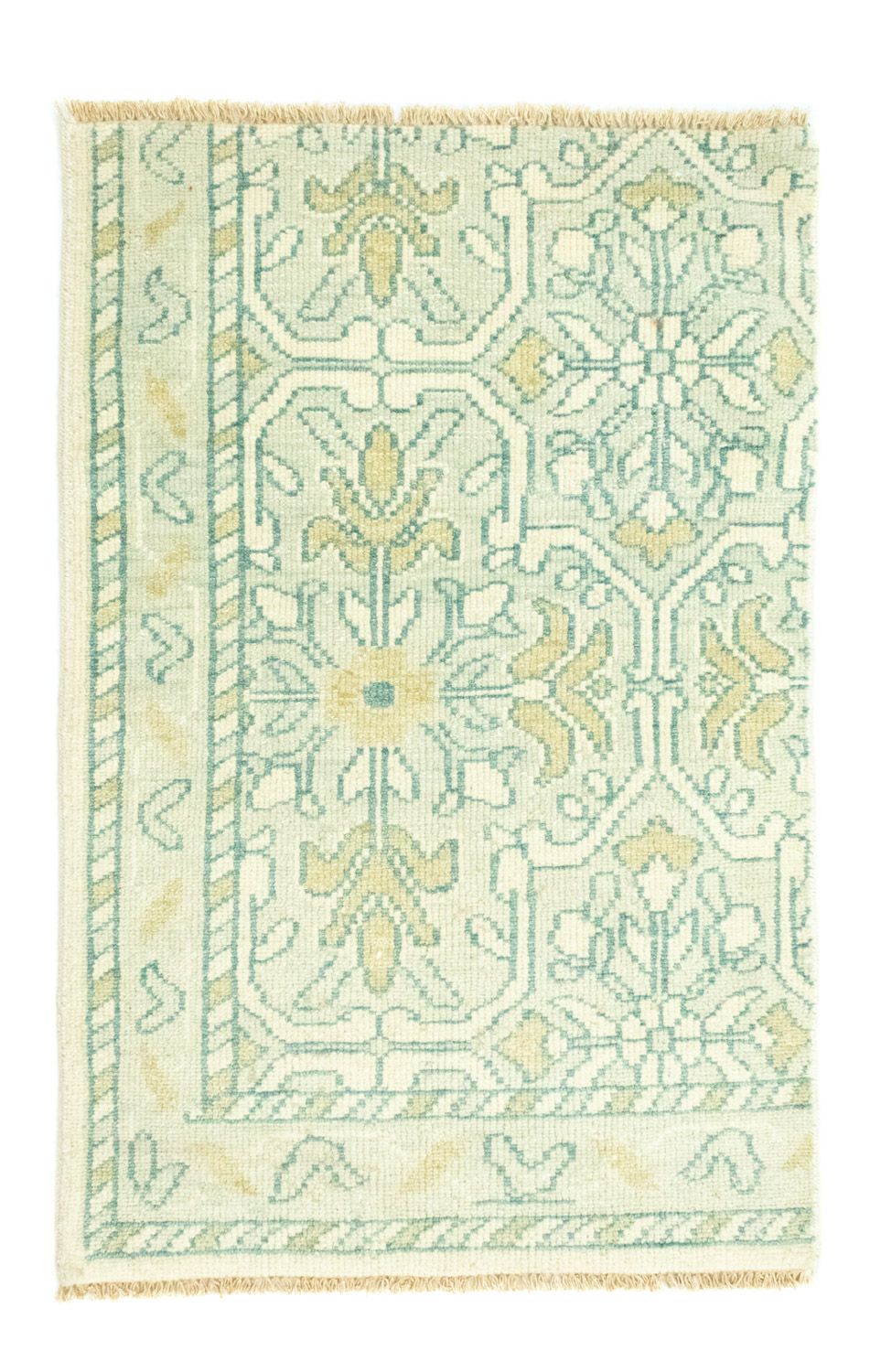 Tapis design - 90 x 60 cm - vert clair