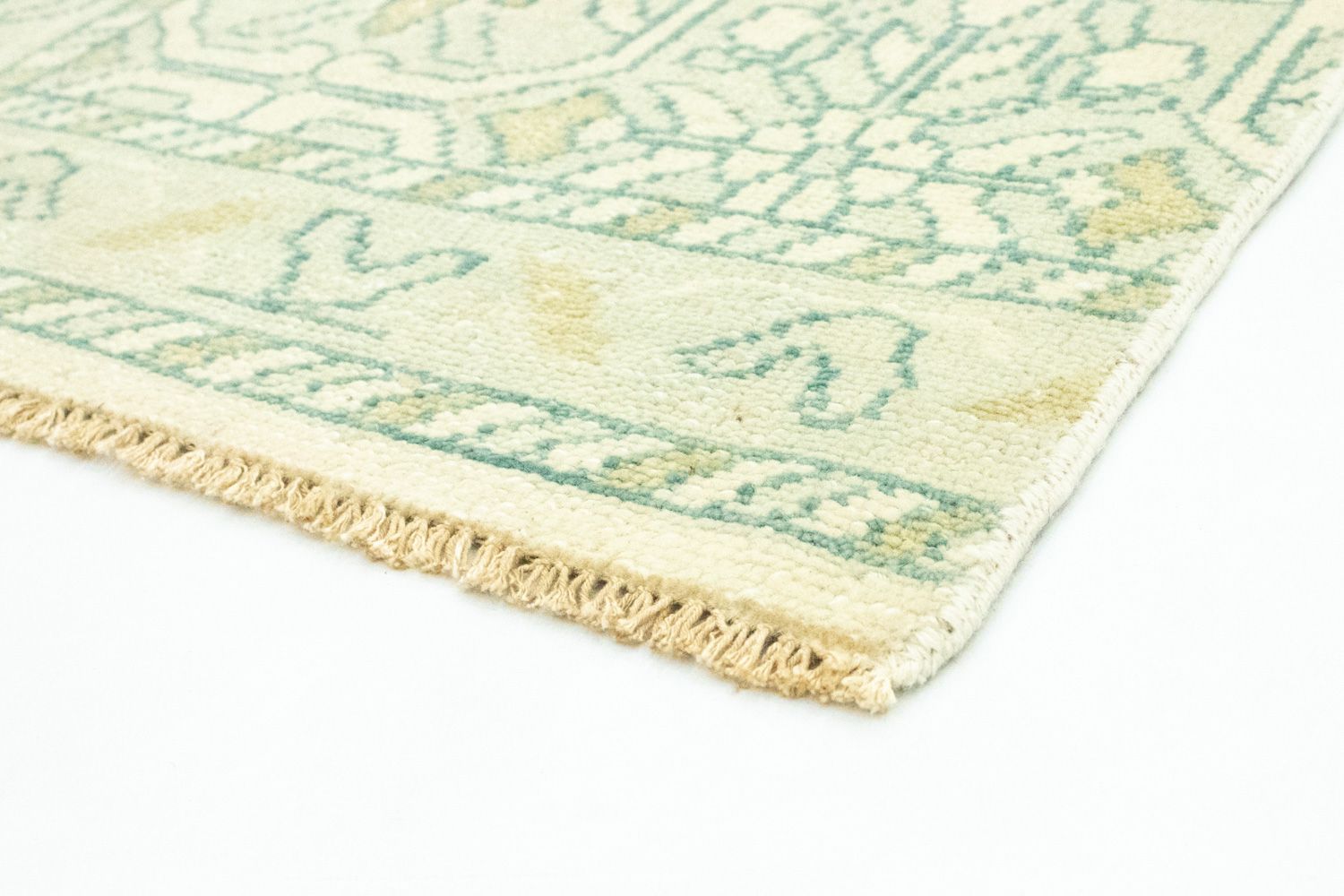 Tapis design - 90 x 60 cm - vert clair