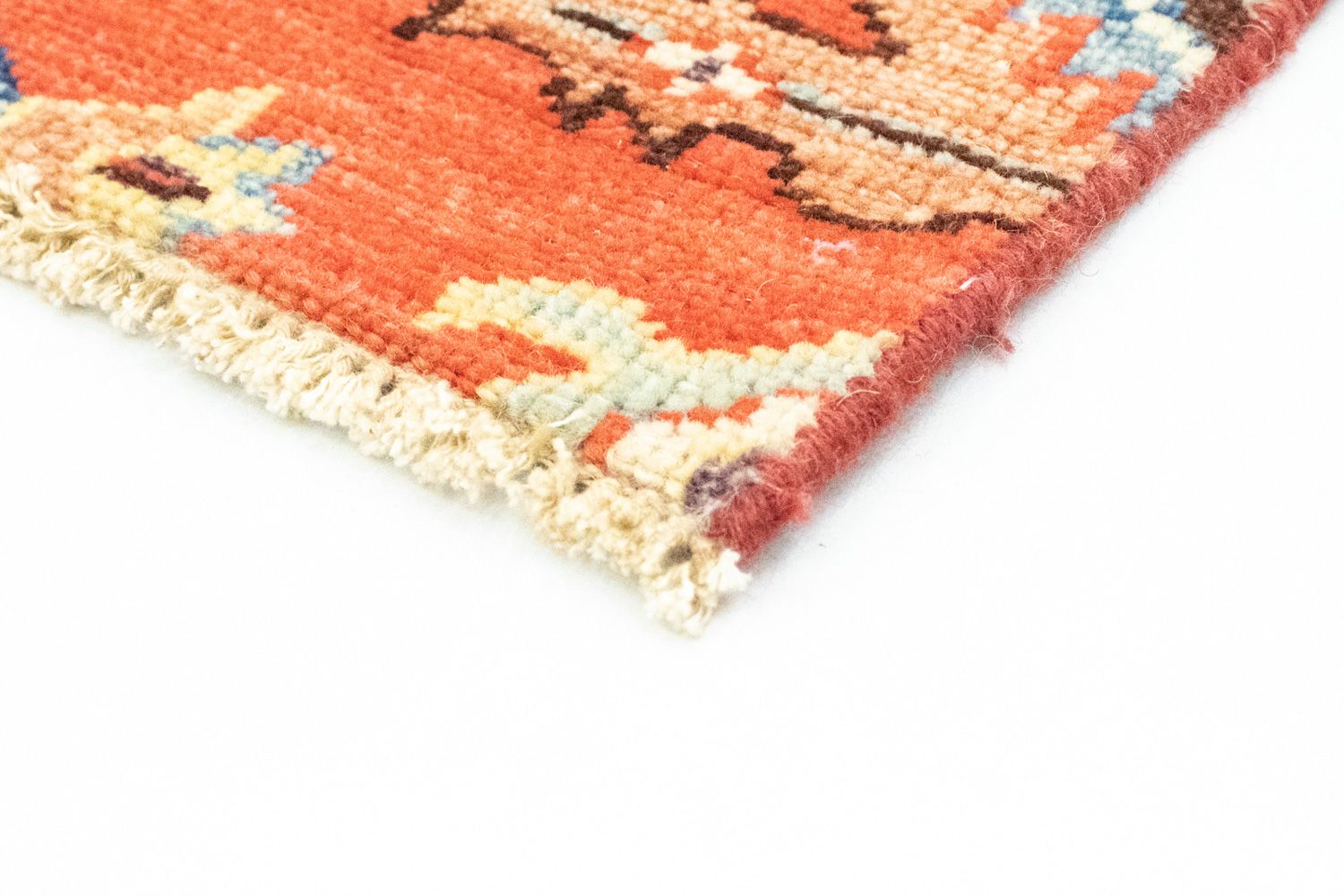 Tapis design - 94 x 78 cm - orange