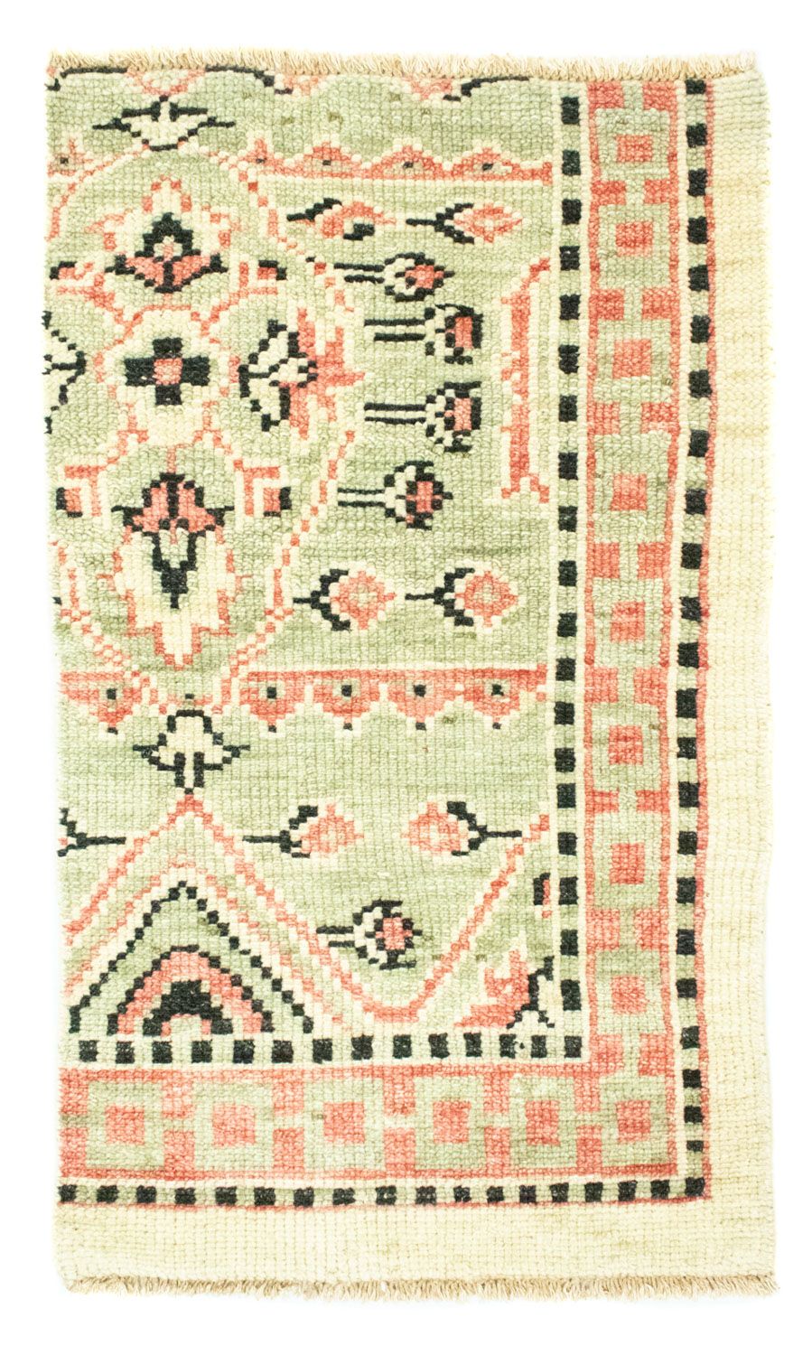 Tappeto di lana - 93 x 59 cm - beige