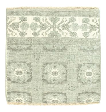 Tapis design carré  - 60 x 60 cm - vert clair