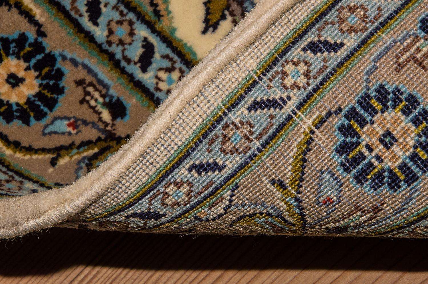 Persisk teppe - Keshan - 125 x 79 cm - beige