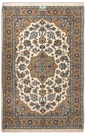 Perser Rug - Keshan - 125 x 79 cm - beige