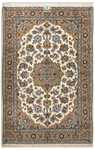 Persisk tæppe - Keshan - 125 x 79 cm - beige
