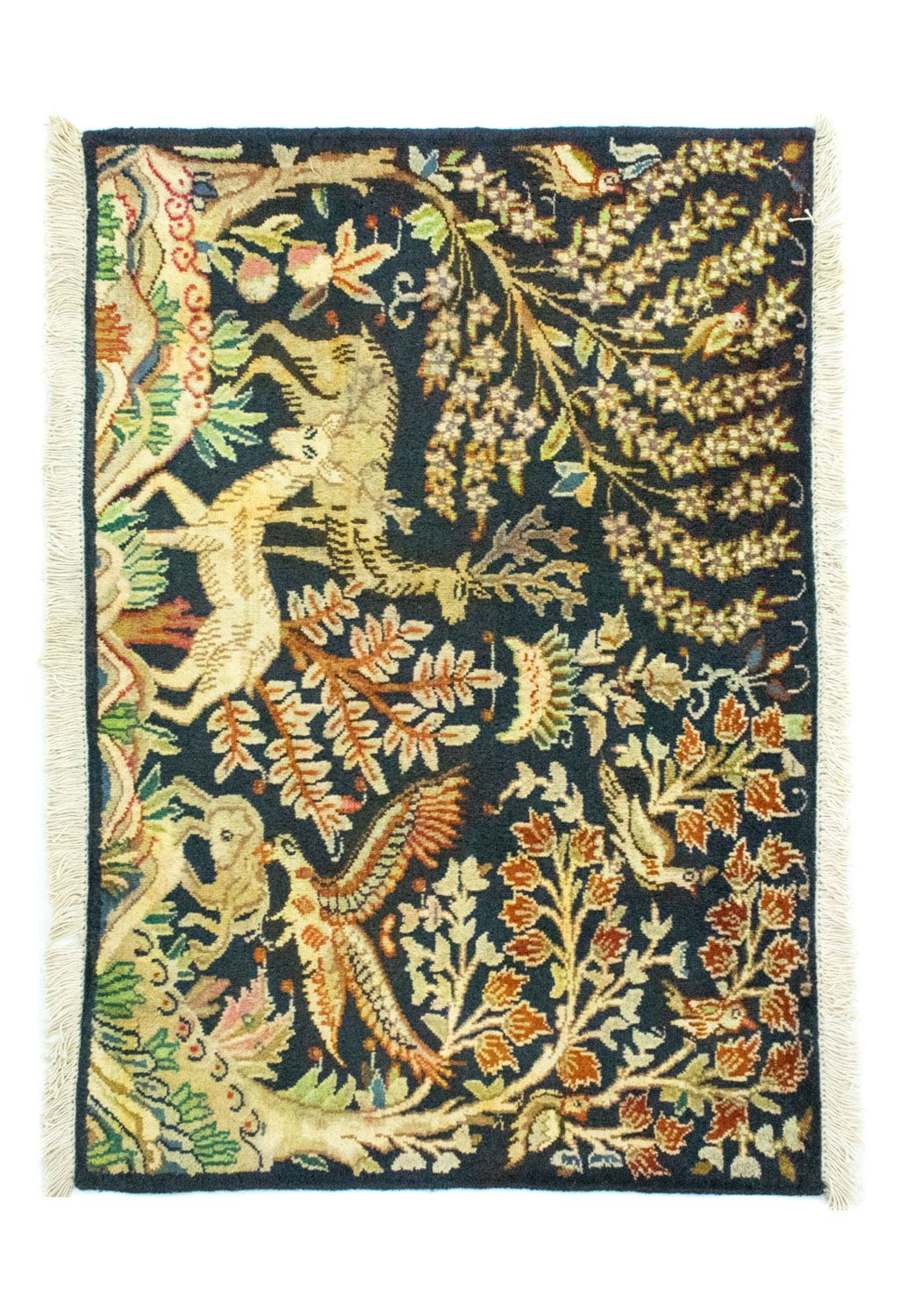 Tapis persan - Classique - 98 x 68 cm - bleu